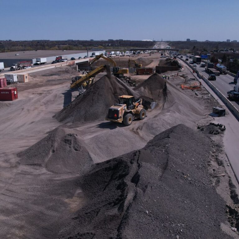 What to do with excavated soil and excess soil.